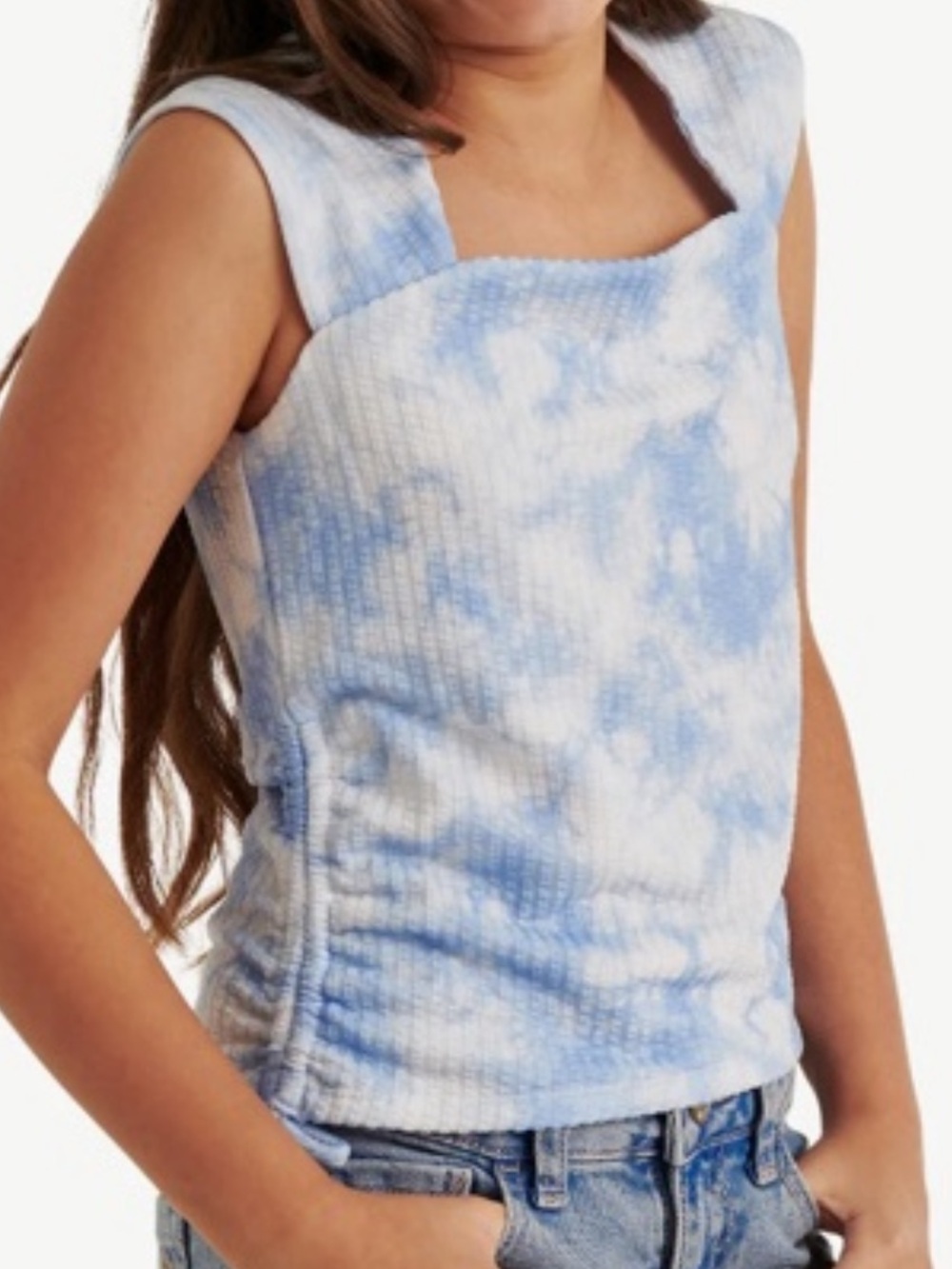 Justice Sz 10 Cinch Side Top